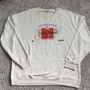 NWOT Veuve Clicquot Sweatshirt